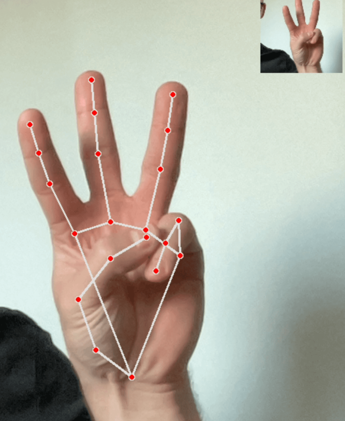 Sign language recognition project